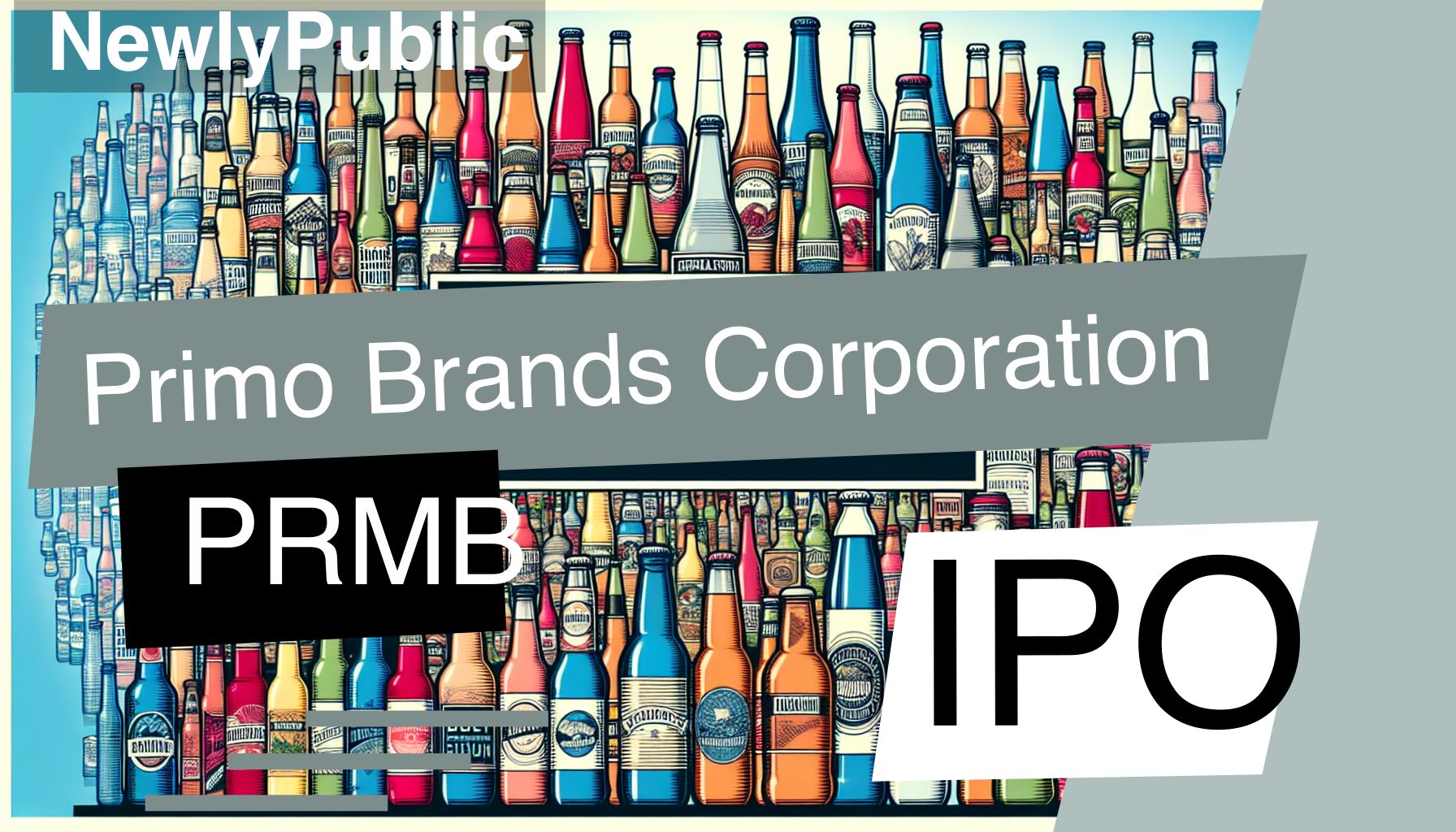 An image depicting a variety of Primo Brands Corporation's beverage offerings, showcasing their iconic and diverse brand portfolio.